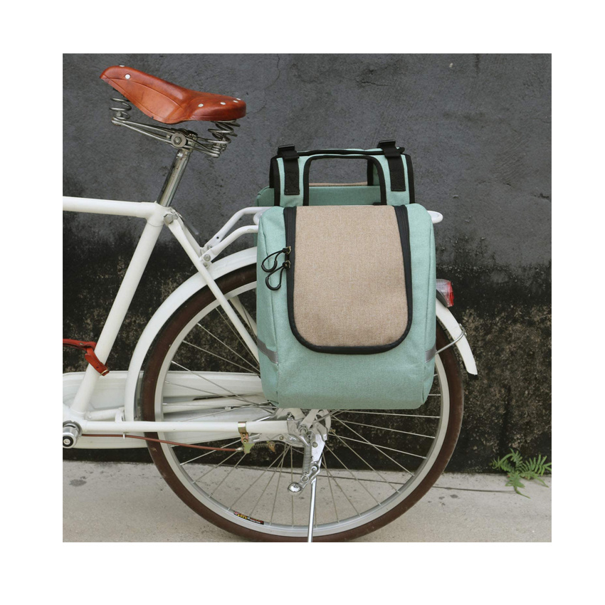 Bicycle Bike Pannier Insulated Lunch Bag Cooler Box Multifunction Bicycle Expedition Touring Bags