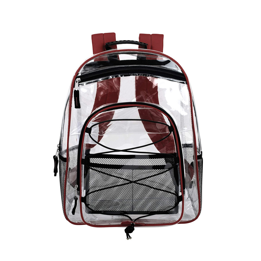 Clear Backpack Heavy Duty Transparent Bag Best Daypack Waterproof Backpack PVC Backpack