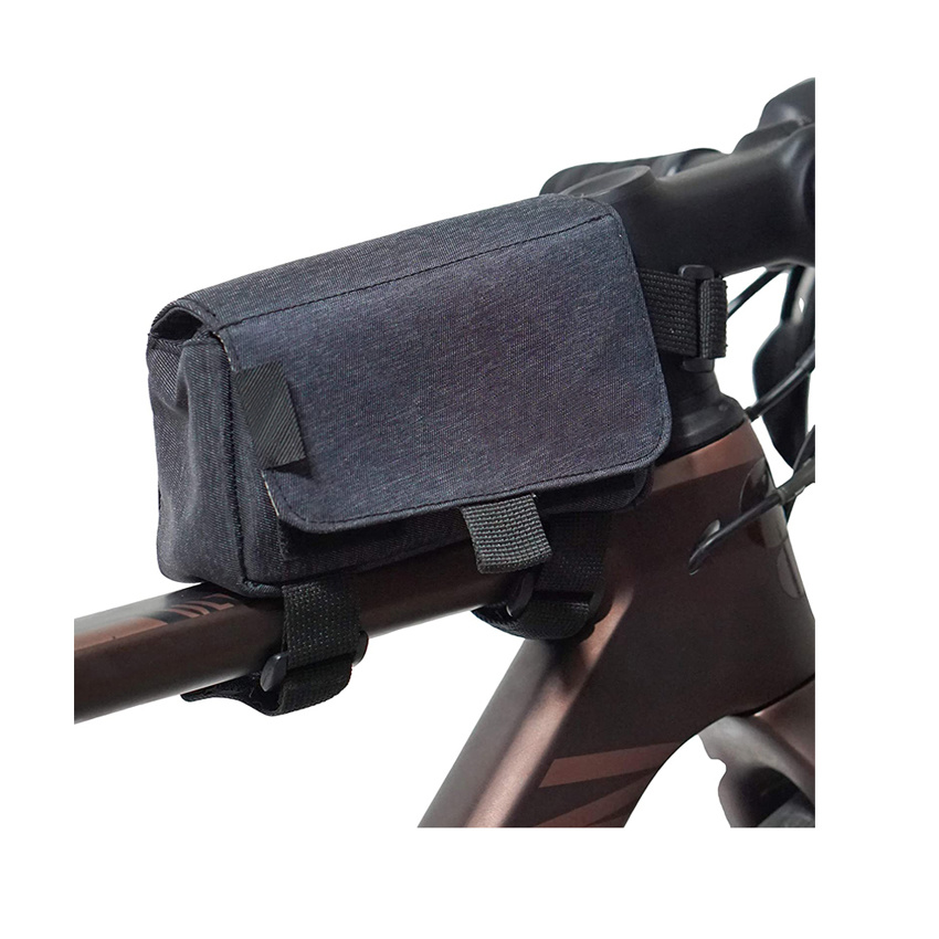 Bike Top Tube Bag Bicycle Frame Bag Sports Bike Storage Bag Made with Cordura Fabric