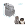 Durable Folding Large Ventilated Small Dog Carrier Bag Pet Cage