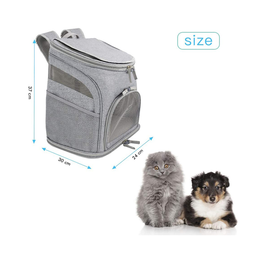 Durable Folding Large Ventilated Small Dog Carrier Bag Pet Cage