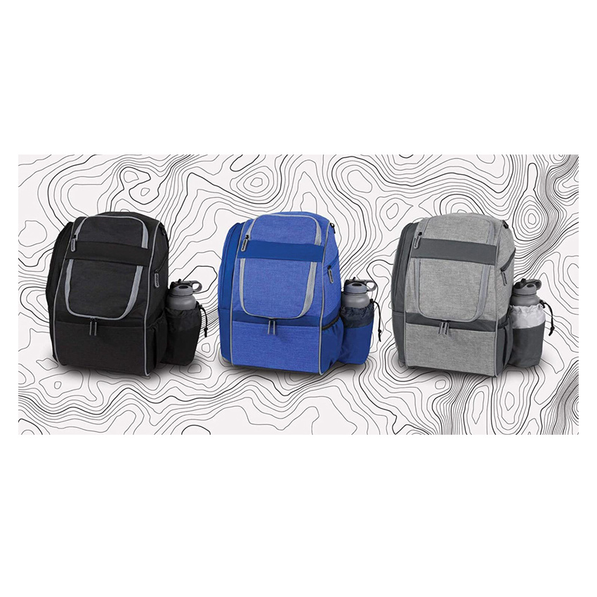 Durable Disc Golf Backpack Spacious Side Pocket Pet Toy Foldable Frisbee Bags Golf Equipment Bag