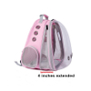 Front Expandable Pet Carrier Backpack Pet Accessories Bag Ventilated Pet Cage