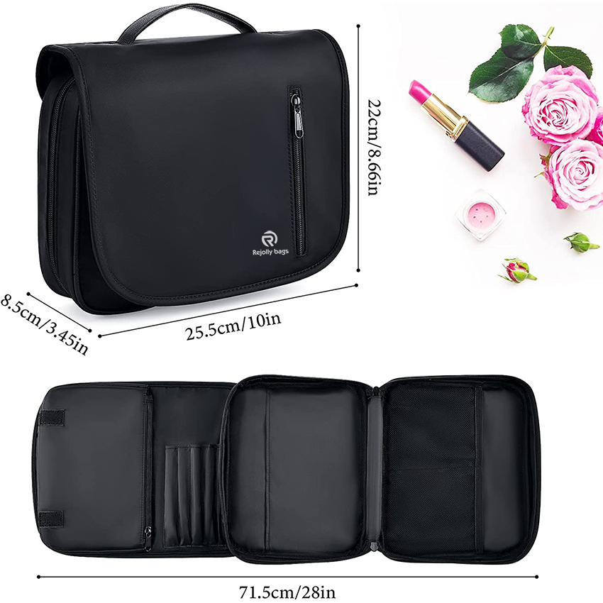 Travel Women Makeup Travel Makeup Bag Waterproof and Breathable Makeup Pouch With Handle Cosmetic Bags Cosmetic Bag RJ21691