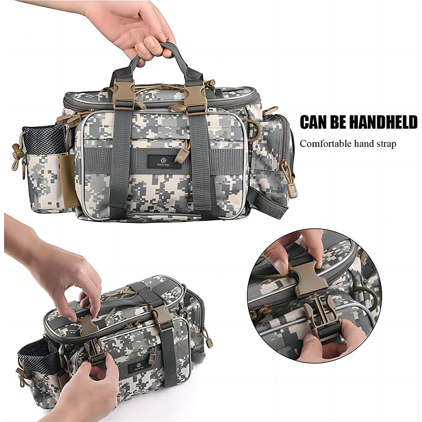 Waterproof Fishing Tackle Tote Multifunctional Large Capacity Storage Bag RJ21787