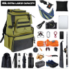 Extra Large Storage Waterproof Travel Backpack Fishing Tackle Bag RJ21782