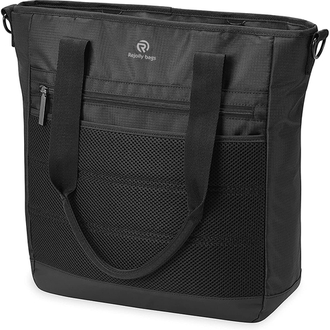 Gym and Travel Essentials Bag with Multiple Zippered Pockets, Padded Laptop Compartment, Yoga Mat Straps, and Adjustable Shoulder Strap Sports Bag RJ196187