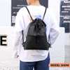 Gym Bag Drawstring Backpack X-Large Sports Bag with Inner Zipper Pocket for Men Women Waterproof Cinch Gym Ball Bag RJ196129