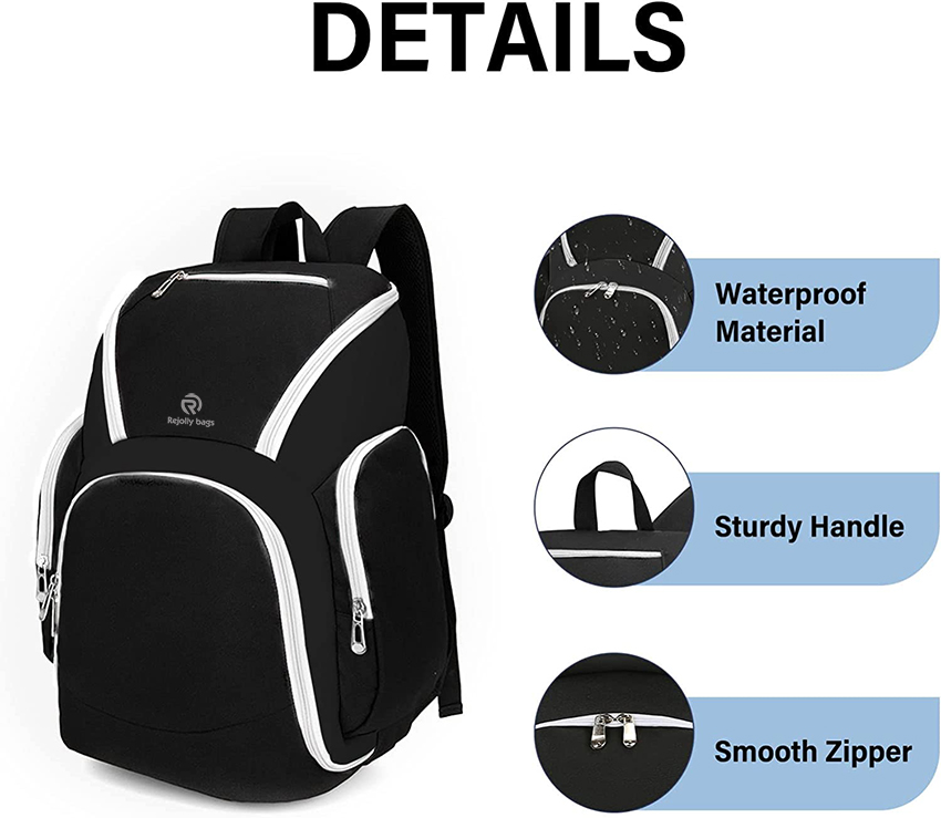 Basketball Bag Large Sports Bag for Men Women with Laptop Compartment, Soccer, Volleyball, Swim, Gym, Travel Ball Bag RJ196112