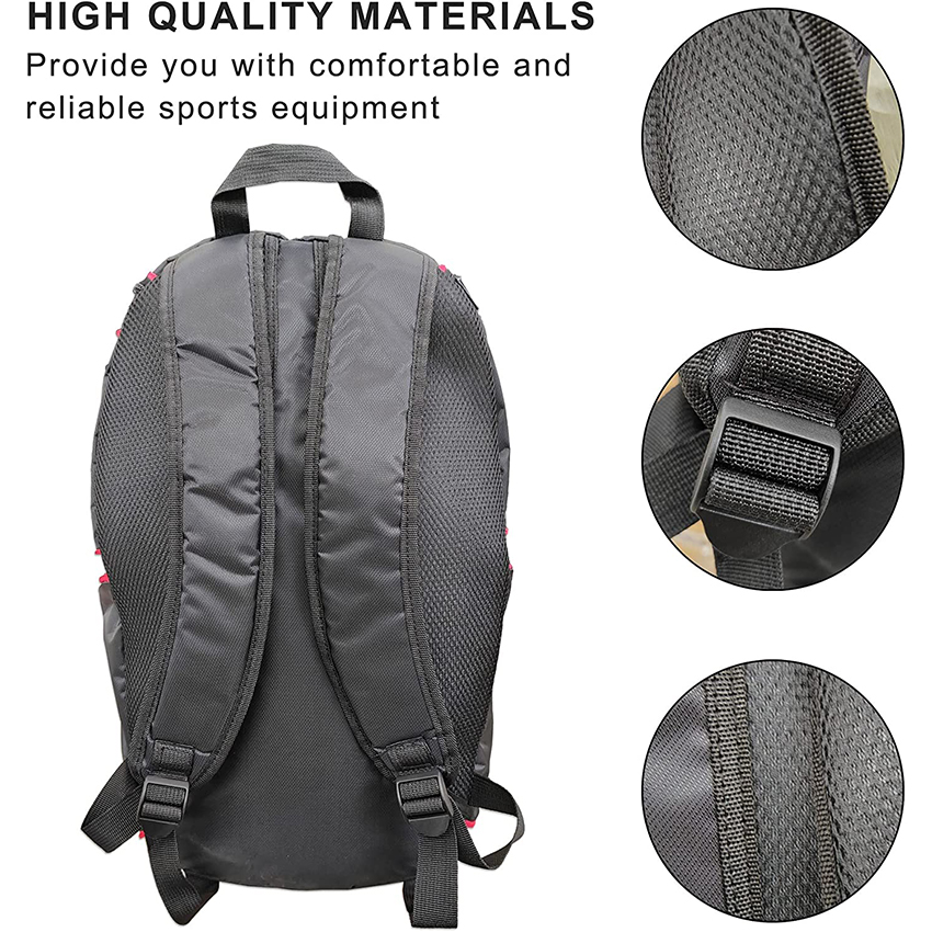 Tennis Bag Large Inner Storage, Women Men Tennis Balls and Other Accessories, Sports Equipment for Amateurs and Pros Ball Bag RJ196138