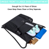 Sports Gym Bag With Shoe Compartment & Mesh Pockets Water Resistant String Ball Bag RJ196132