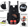 Basketball backpack bag With Large shoe and ball compartment, soccer backpack basketball training equipment Sports Bag RJ196158