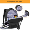 Tennis Backpack for Men/Women, Tennis Bag with Separate Ventilated Shoe Compartment, Multifunctional Sports Ball Bag RJ196135