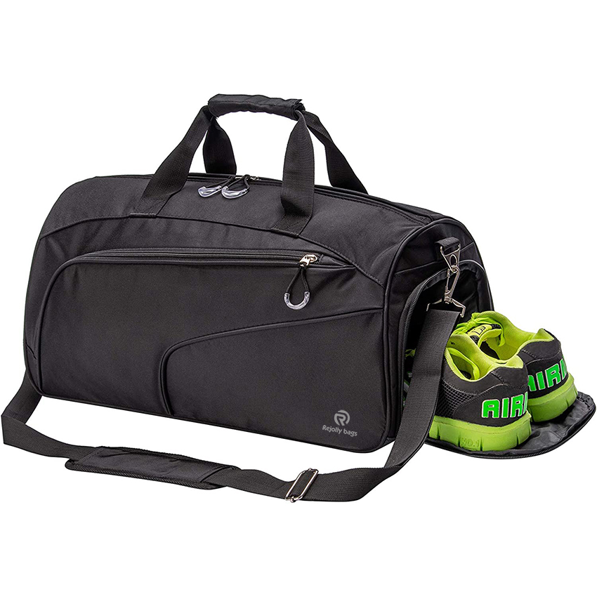 Sports Gym Bag with Shoes Compartment &Wet Pocket Gym Duffel Bag Overnight Sports Bag RJ196163