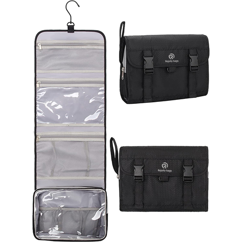 Travel Hanging Toiletry Bag for Men Women Travel Kit Shaving Bag Waterproof Large Makeup Bag for Bathroom Shower Toiletry Bags RJ216105