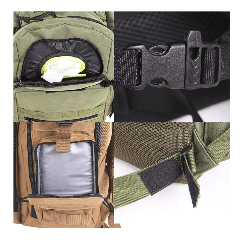 Travel Bags Fashion Mommy Baby Bag Daddy Diaper Bag with Changing Pad