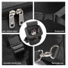 Wheeled Pet Carrier Backpack Pet Stroller Travel Carrier Car Seat for Small Dogs Cats Puppies