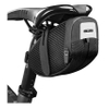 Bike Saddle Bag Bike Storage Bag Under Seat Strap-on Cycling Wedge Pack for Mountain Road Bikes