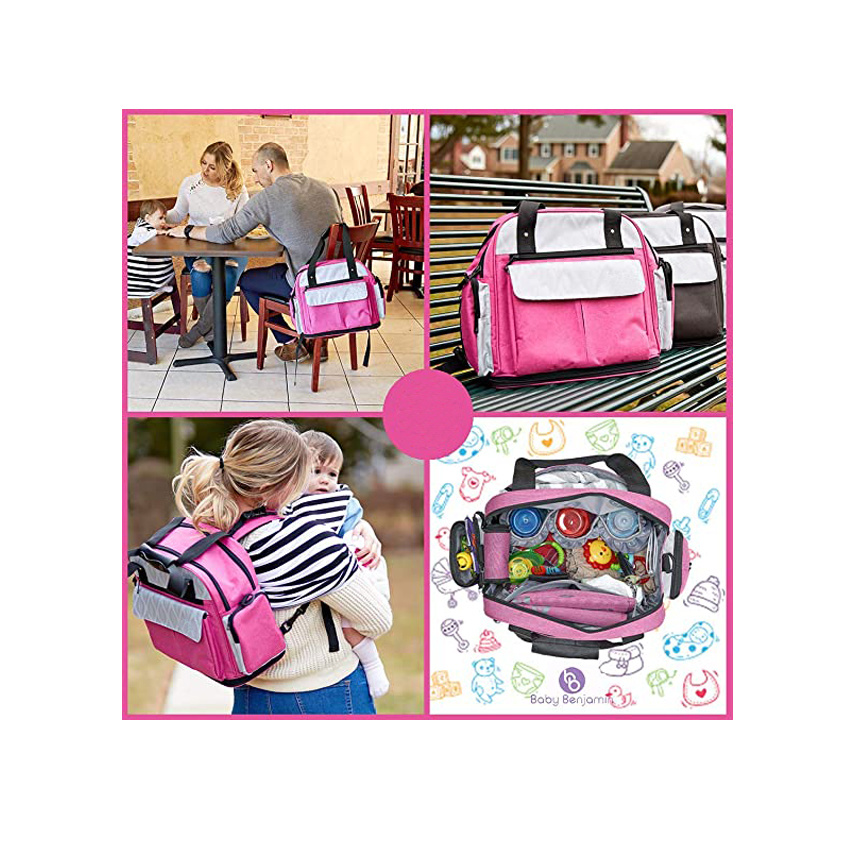 Large Baby Diaper Bag Backpack for Mother Water-Resistant Insulated Travel Children Bag