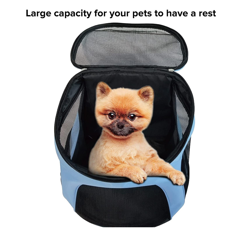 Foldable High Quality Pet Bag Small Dogs and Cats Backpack Pet Products Storage Bag