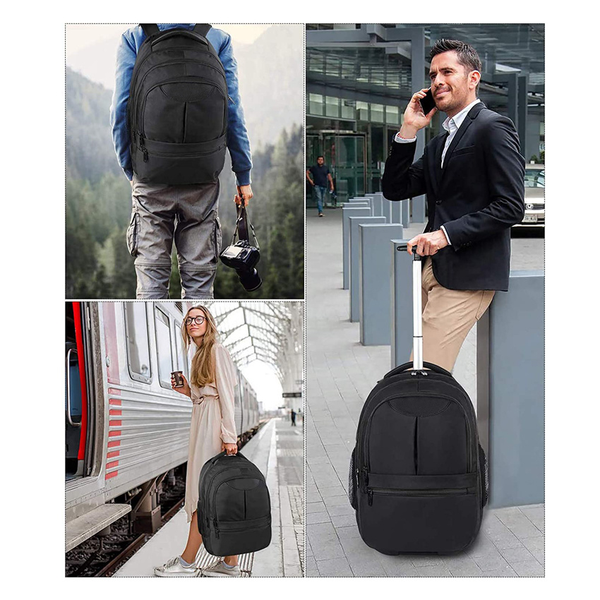 Trolley Bag Business Bag College Student Computer Bag Portable Roller Bag