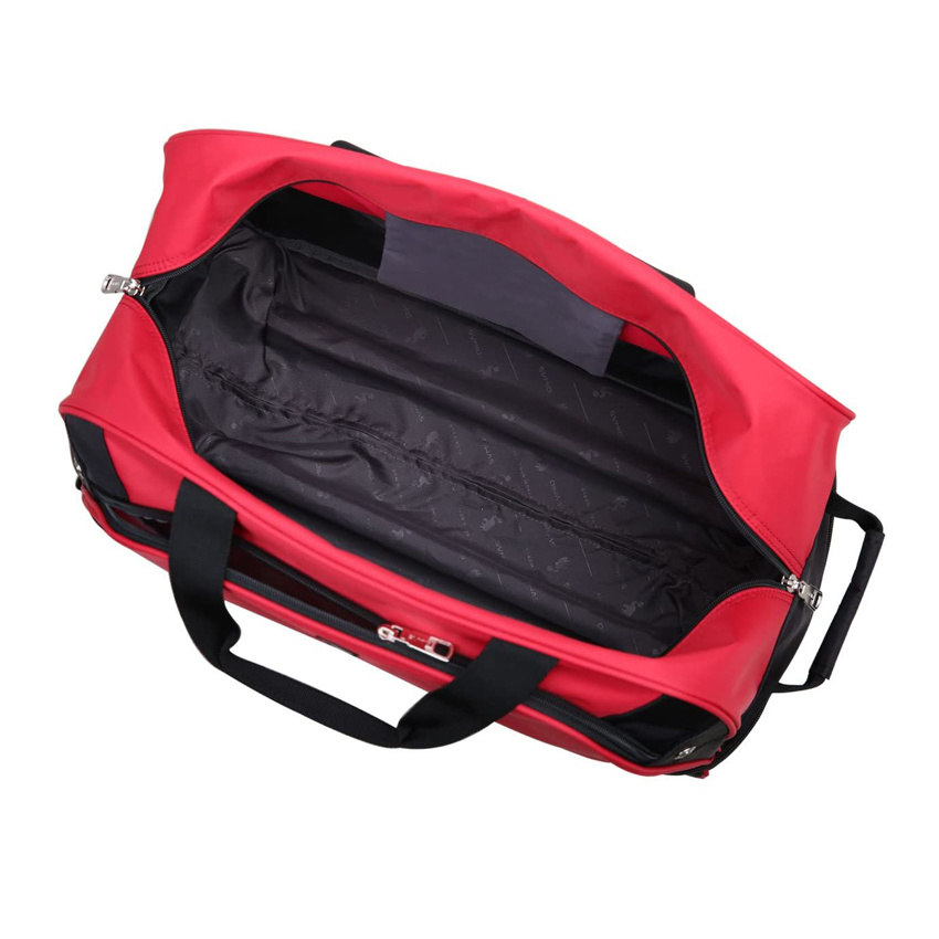 Durable Roller Bags Portable Overnight Bag Small Duffle Expandable Wheeled Sport Bag