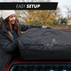 Waterproof Car Top Carrier for Top of Vehicle Includes Straps Mat Storage Rooftop Cargo Carrier