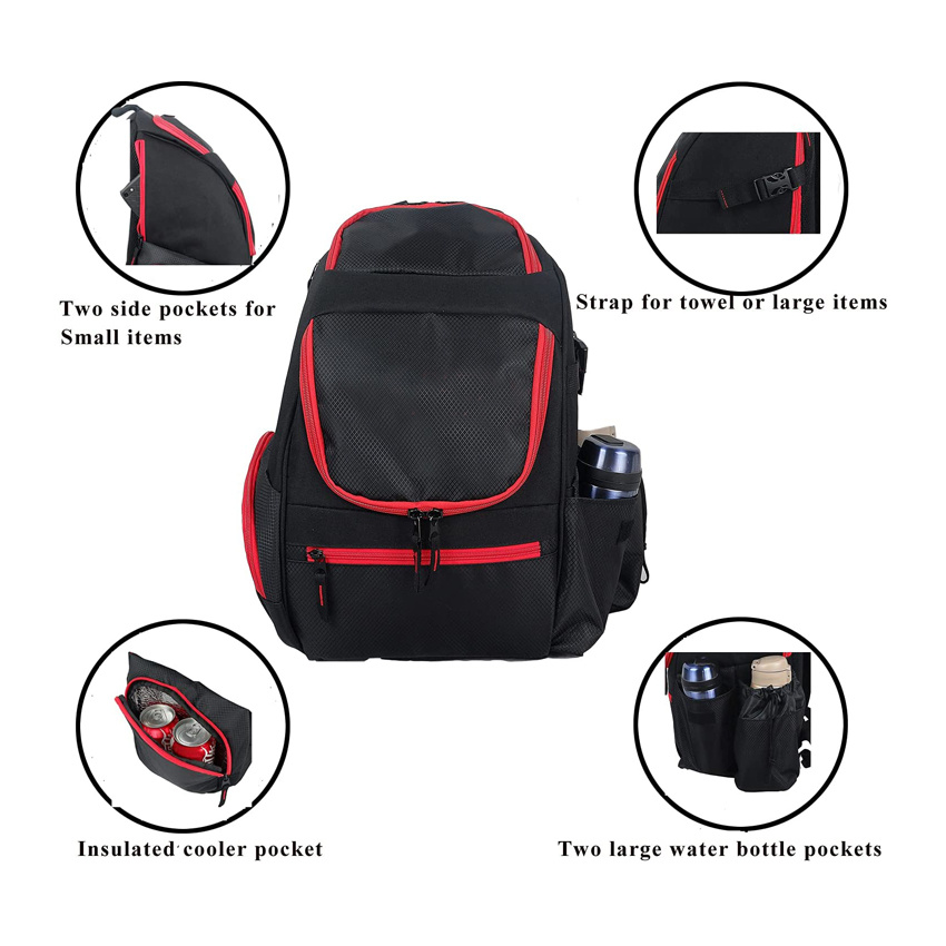 Lightweight Disc Golf Backpack China Wholesale Frisbee Bag Large Capacity Disc Golf Basket