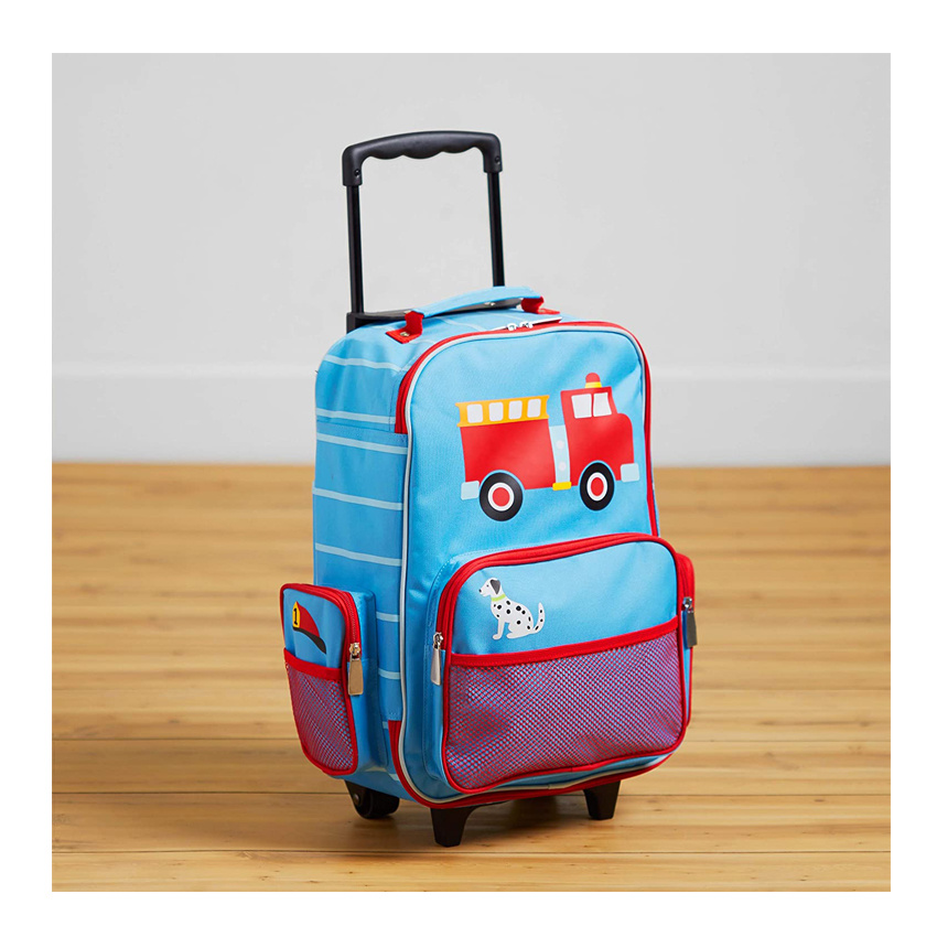 Kids Rolling Suitcase Children Carry-on Luggage Trolley Bag School & Overnight Travel Bag