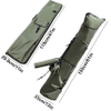Canvas Rod Case Organizer Pole Storage Bag Rod and Reel Carrier Organizer for Travel Fishing Rod Bag