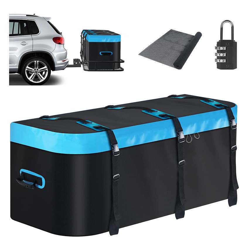 Large Soft Shell Hitch Mount Cargo Carrier Car Luggage Carrier Bag for Suvs Vans′ Hitch Trays and Hitch Baskets