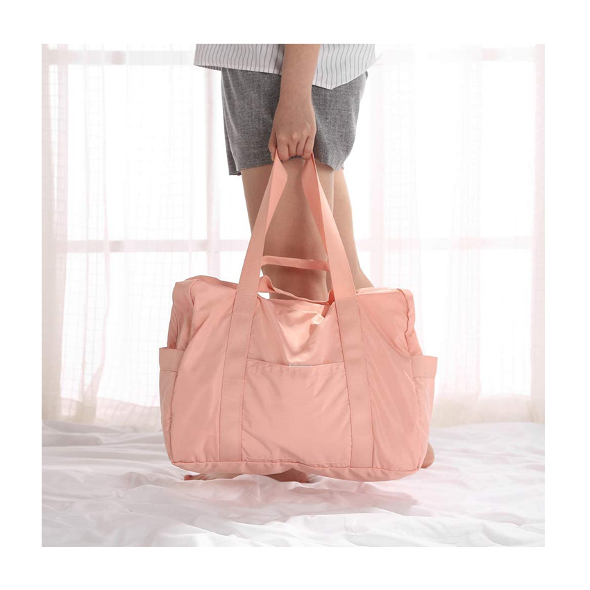 Rainproof Nylon Tote Bag Sports Shoulder Handbag Trave Luggage Bag