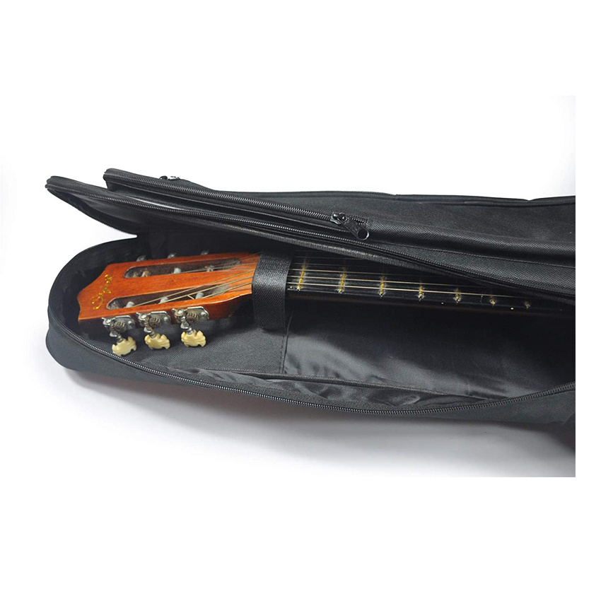 41 Inch Acoustic Guitar Padded Gig Bag with 6 Pockets, Pick Sampler and Guitar Strap