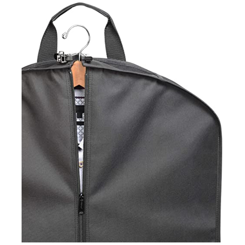 Waterproof Travel Suit Carry Garment Bag for Business Trips with Two Pockets