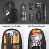 Bike Bag Under Seat, Strap-on Bike Seat Storage Bag, Cycling Wedge Pack with Water Bottle Holder, for Mountain Road Bikes Cycling Bag