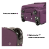 Multifunctional Business Trolley Luggage Backpack Water Resistant Rolling Bag