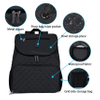 Dog Supplies Backpack Cat Travel Bag with Food Baskets Pet Carrying Bags