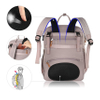 Baby Diaper Bag Backpack Nappy Baby Bags Large Capacity Waterproof Bag with USB Charging Port