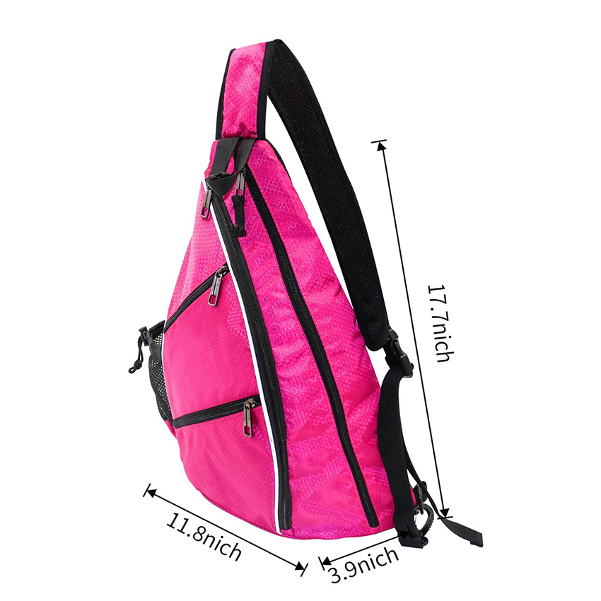 Gym Professional Crossbody Sports Backpack Tennis Racket Bag Women Pink China Wholesale Bag