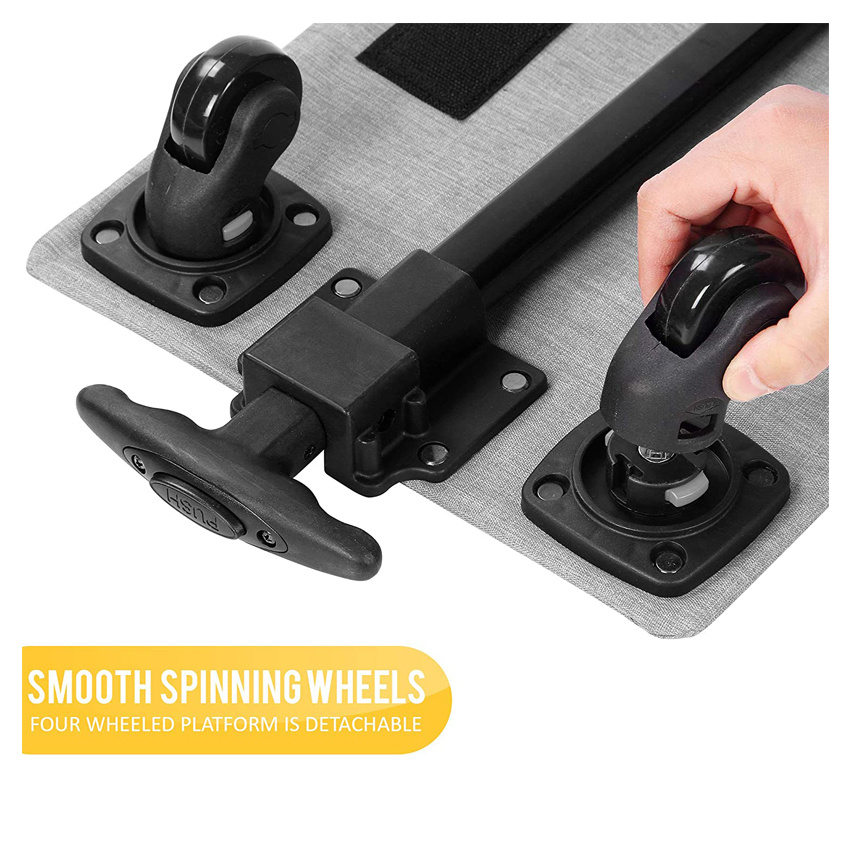 Pet Carrier with Detachable Wheels for Small and Medium Dogs Cats