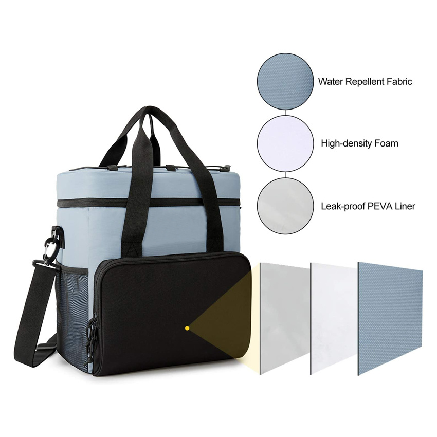 Insulated Food Delivery Bag Hot Cold Pack Portable Cooler Bag Picnic Bag