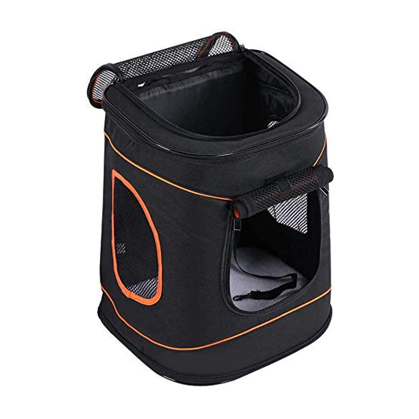 Professional Pet Backpack Ventilation Dog Cat Cage Functional Pet Travel Backpack