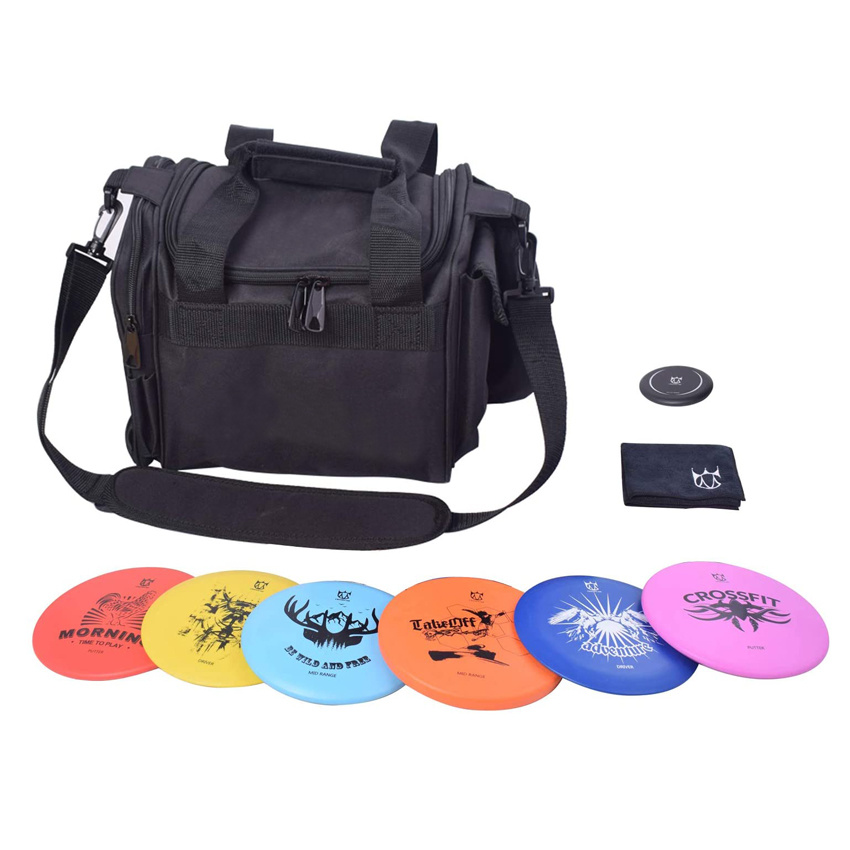 Portable Disc Golf Bag Outdoor Frisbee Sports Bag Carry Crossbody Bag