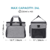 Insulated Lunch Bag Large Leakproof Portable Cooler Bag for Outdoor Travel Beach Picnic Camping BBQ Party