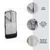 Heavy Duty for Travel Hanging Clothes Storage with Clear Window Garment Bags