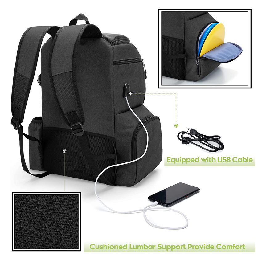 Large Capacity Disc Golf Backpack Frisbee Golf Bag Professional Outdoor Sports Bag
