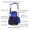 Foldable Frisbee Bag Wholesale Nylon Sports Disc Golf Bag Custom Dog Pet Products