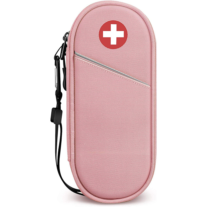 Medical Carrying Case Insulated Travel Medication Emergency Medical Pouch Waterproof Organizer Bag