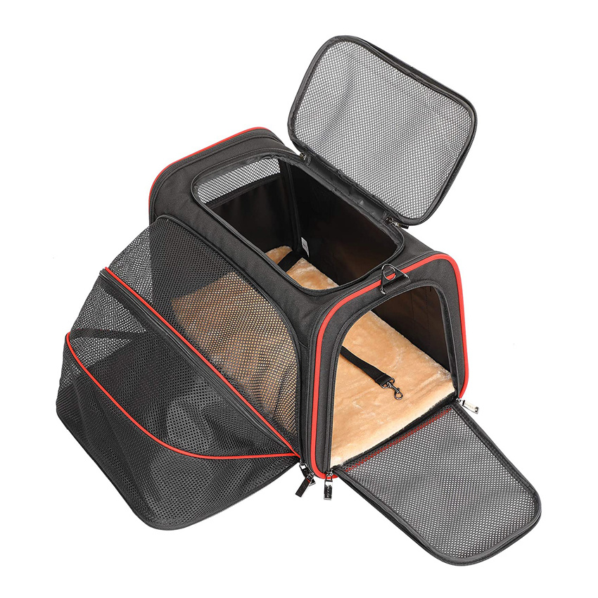 Lightweight Pet Bag Expandable Durable Dog Carriers Bag Pet Travel Bag Pet Product