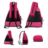 Lightweight Women Pink Bag Racketball Travel Tennis Bag Fashion Sport Gym Bag